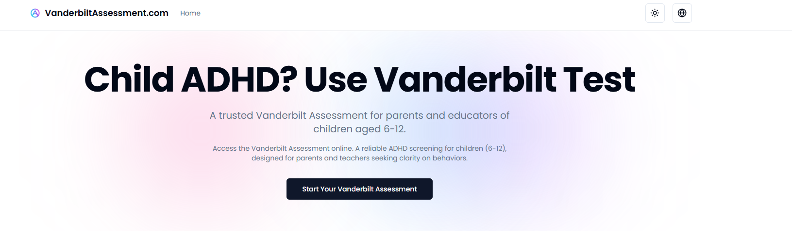 Child ADHD? Use Vanderbilt Test preview