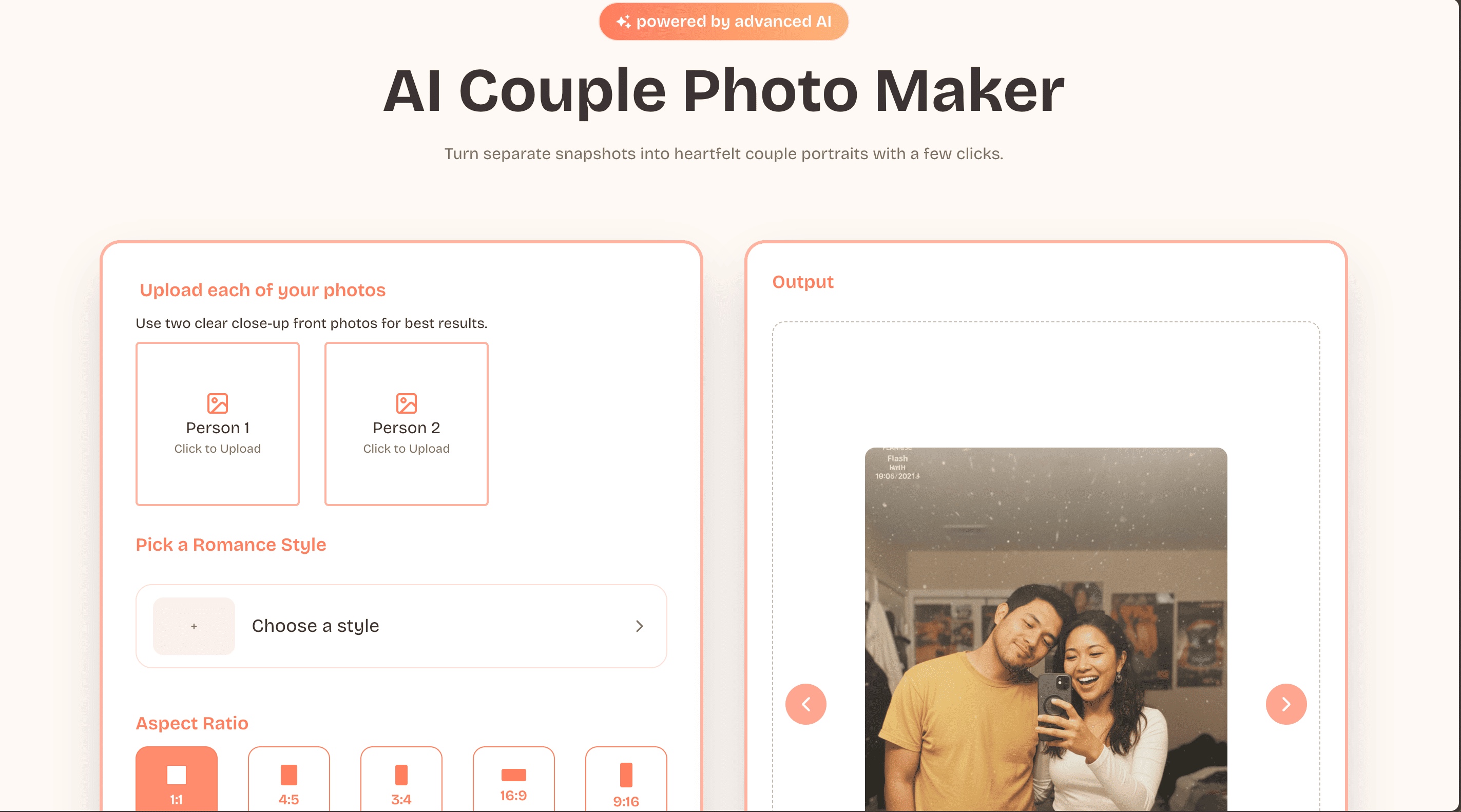 AI Couple Photo preview