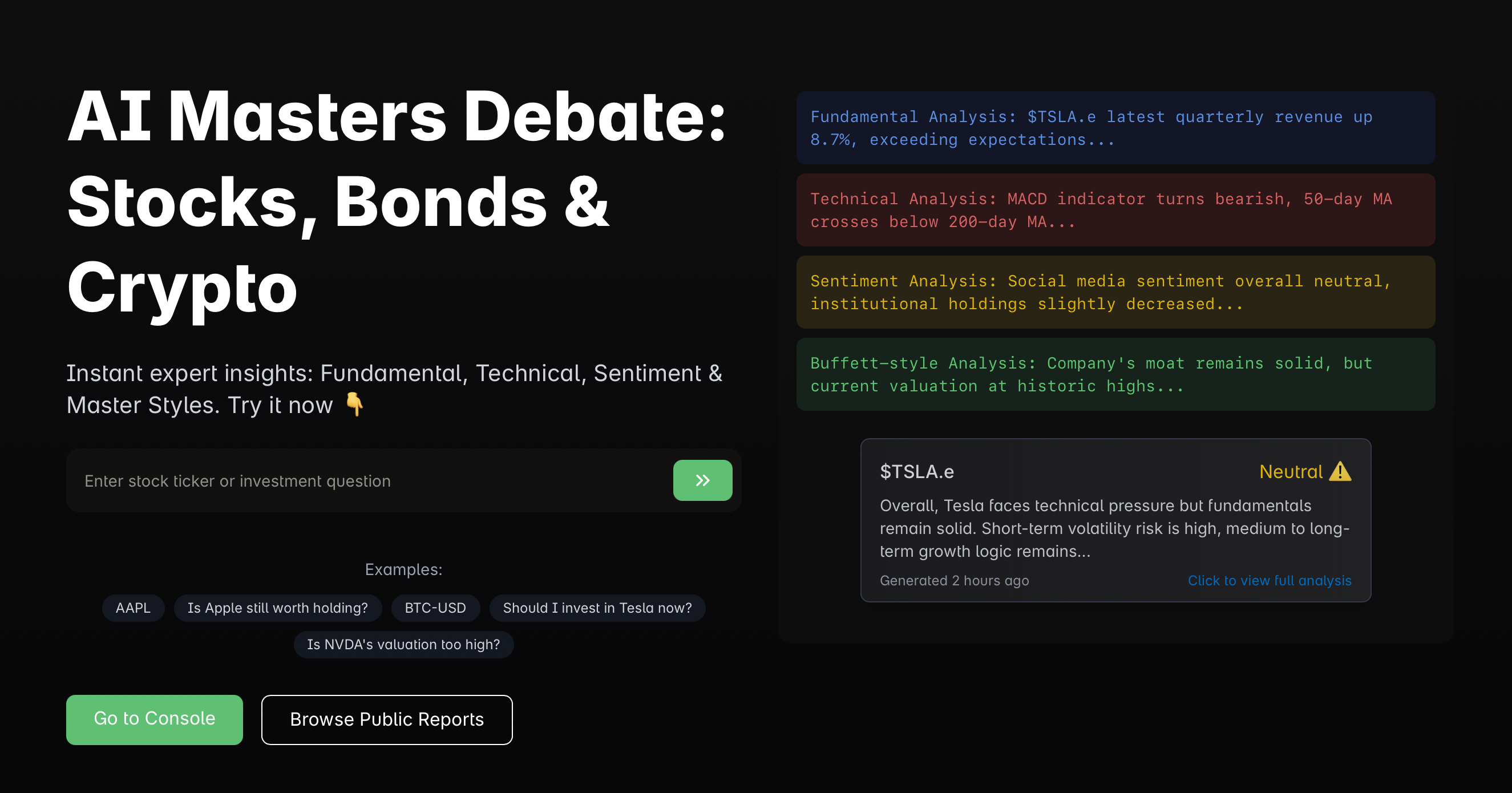 AI Debate preview