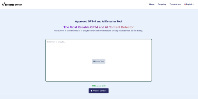 AI Detector Writer