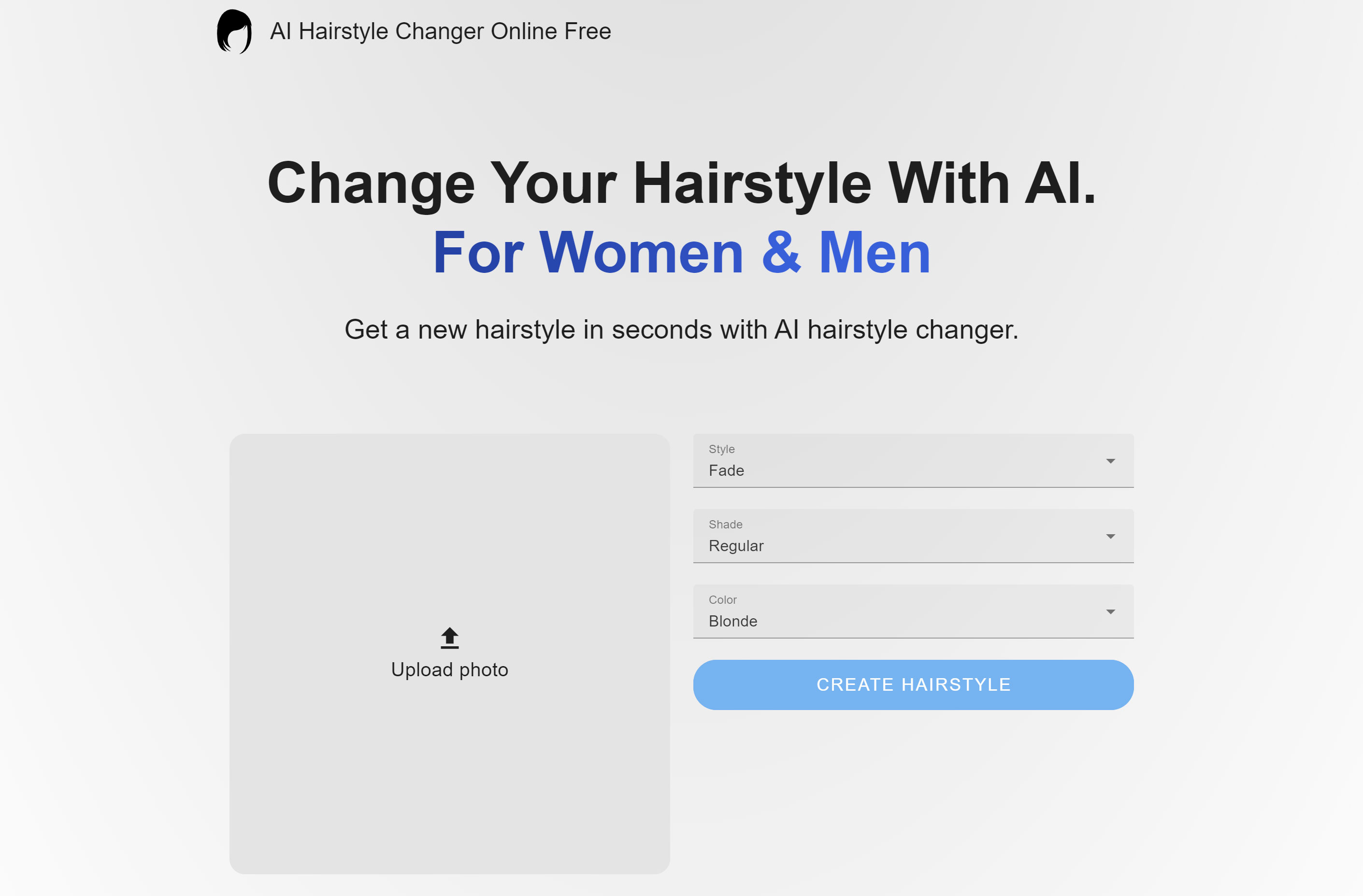 AI Hairstyle Changer Online preview