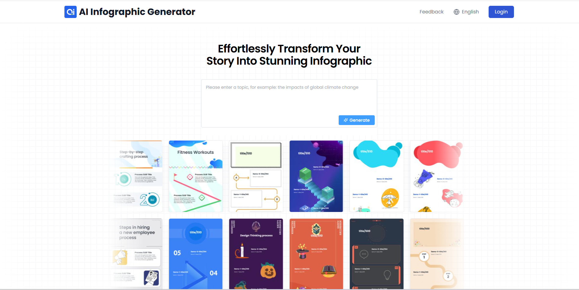 AI Infographic Generator