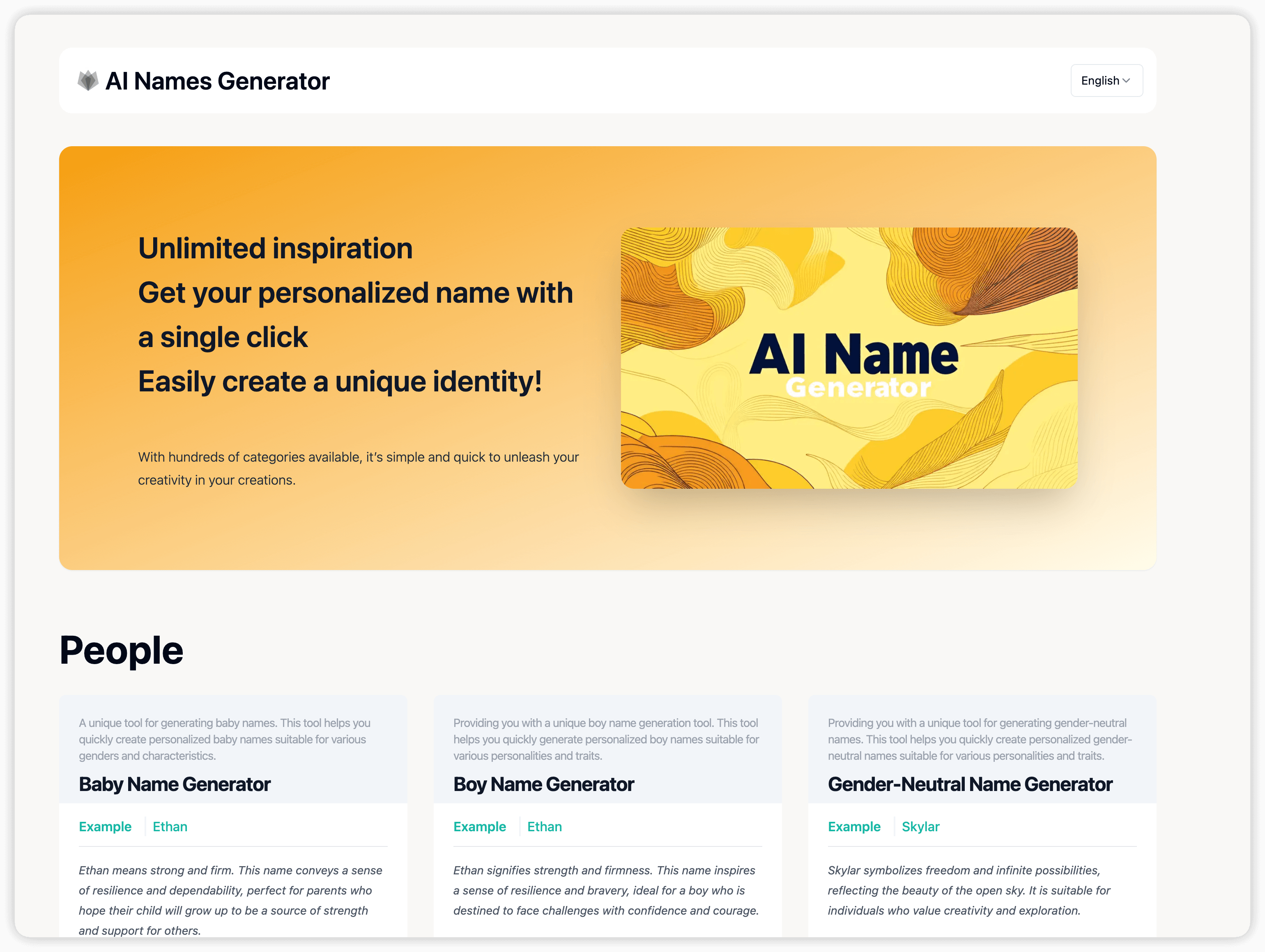 AI Name Generators