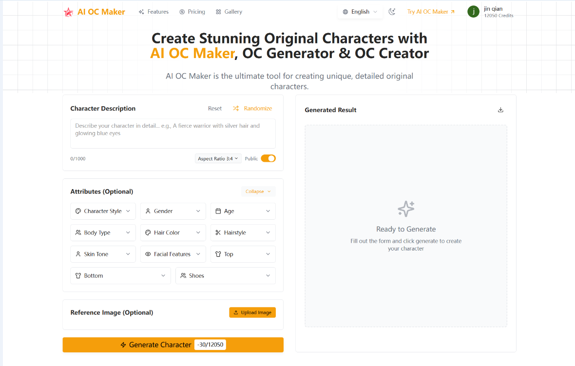 AI OC Maker preview