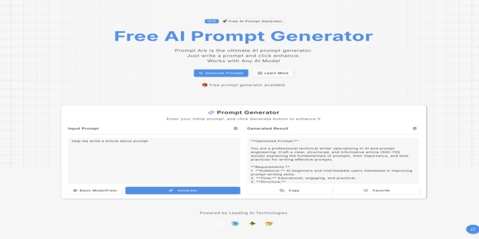AI Prompt Generator