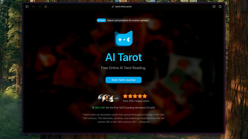 AI Tarot preview