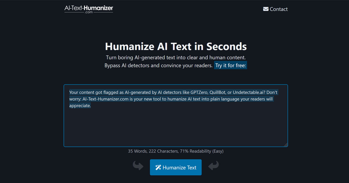 AI-Text-Humanizer