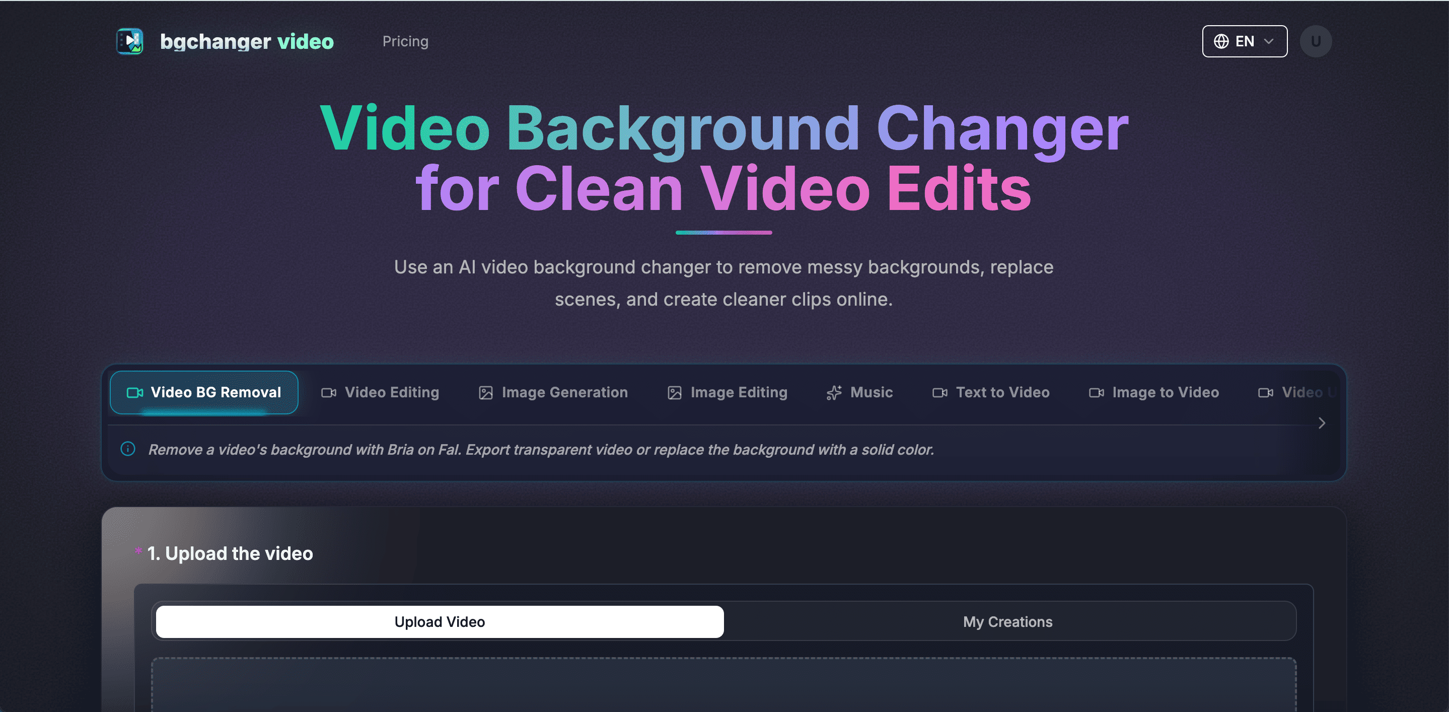 AI Video Background Changer