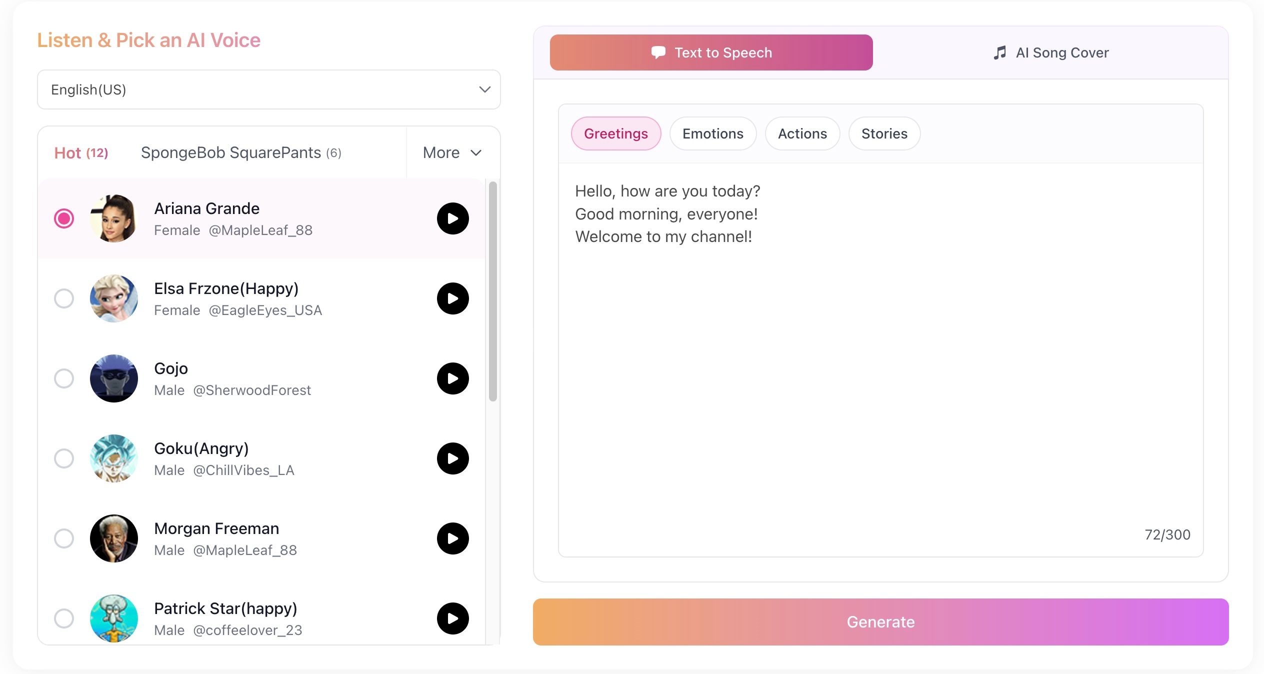 AI Voice Lab