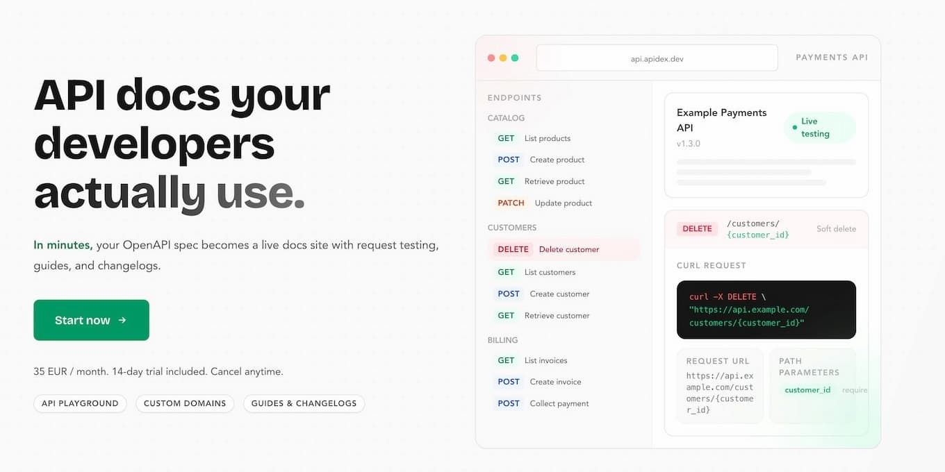 apidex preview