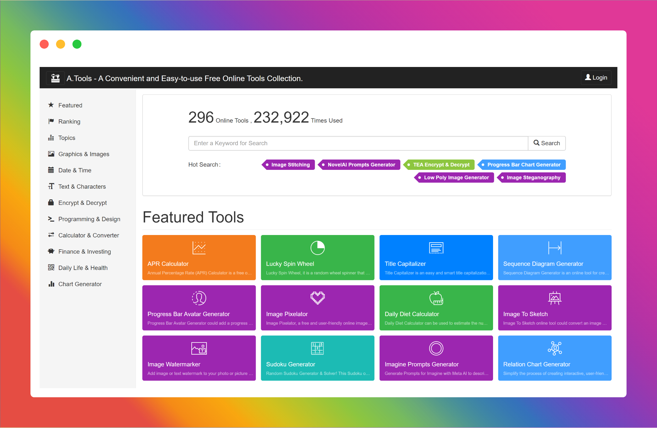 A.Tools preview