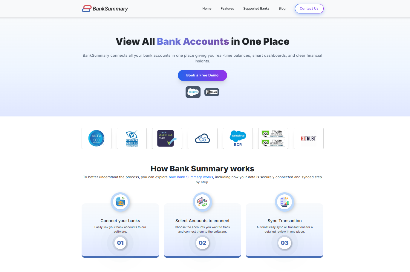 Bank Summary