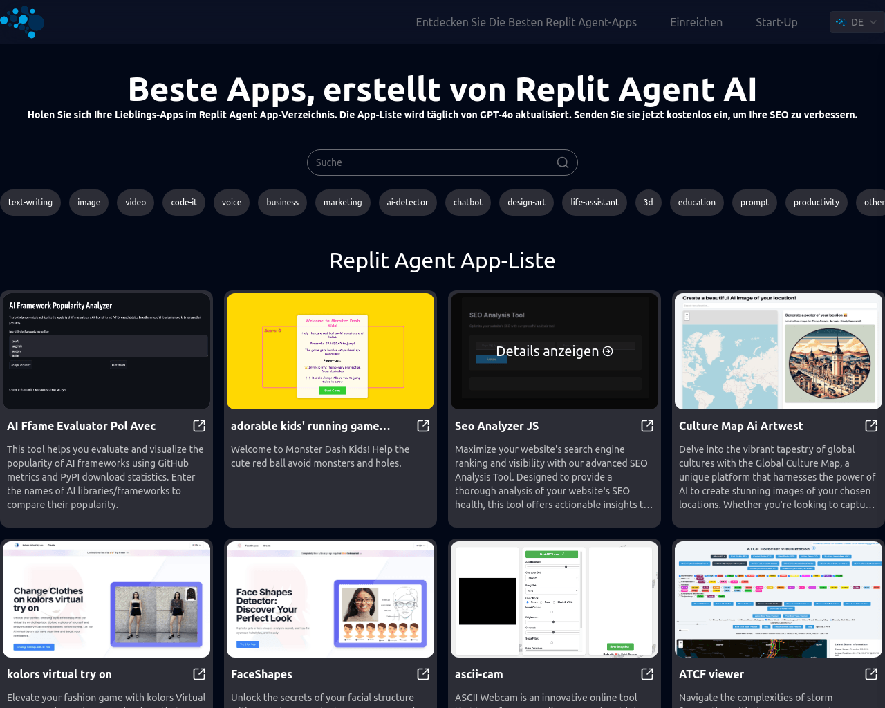 Best Replit Agent Apps preview