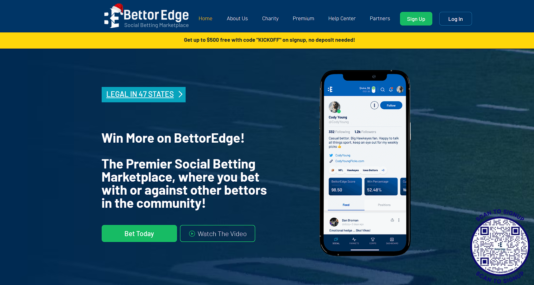 BettorEdge preview