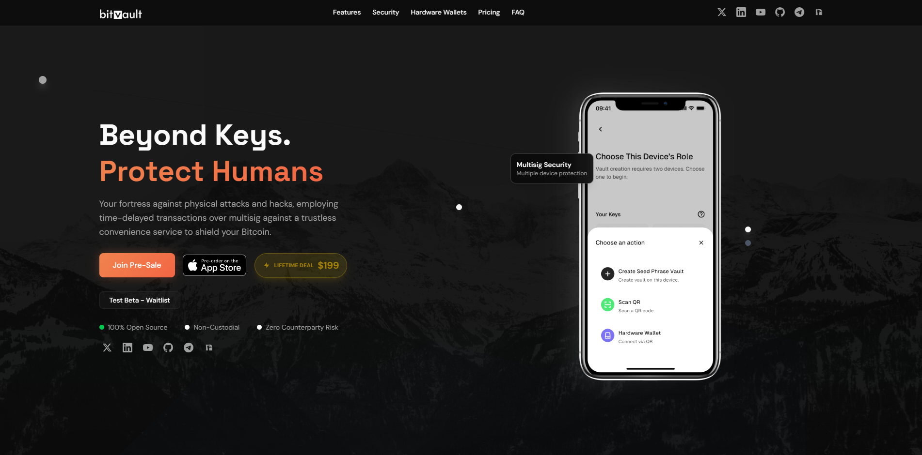 BitVault preview