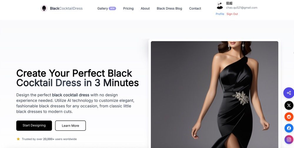 BlackCocktailDress