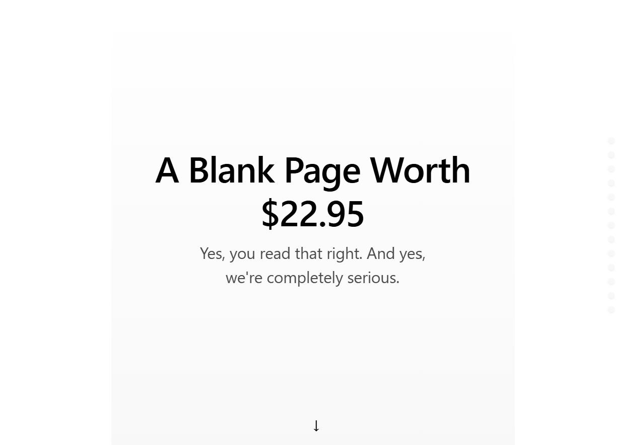 Blank Page preview