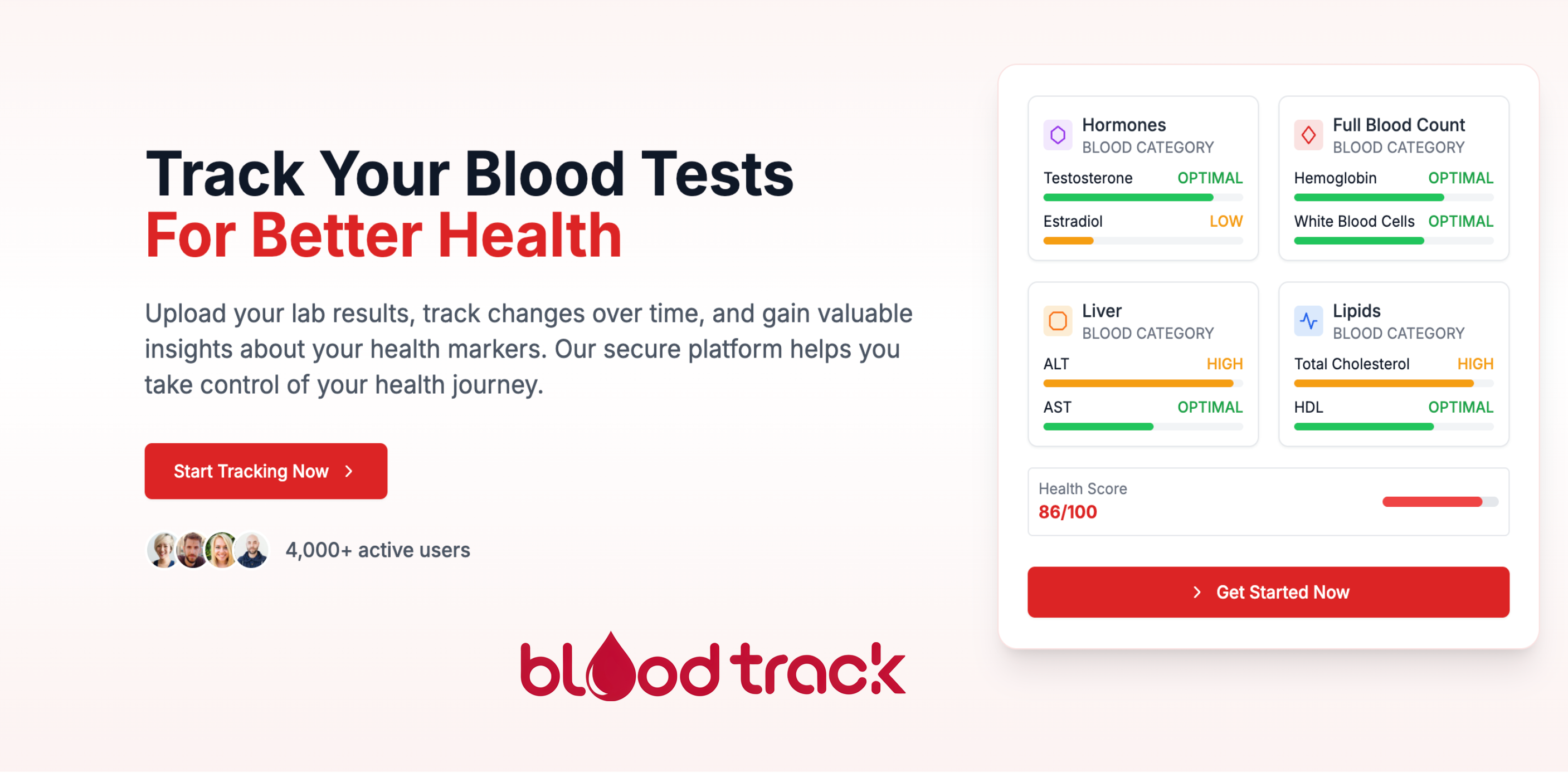 BloodTrack preview