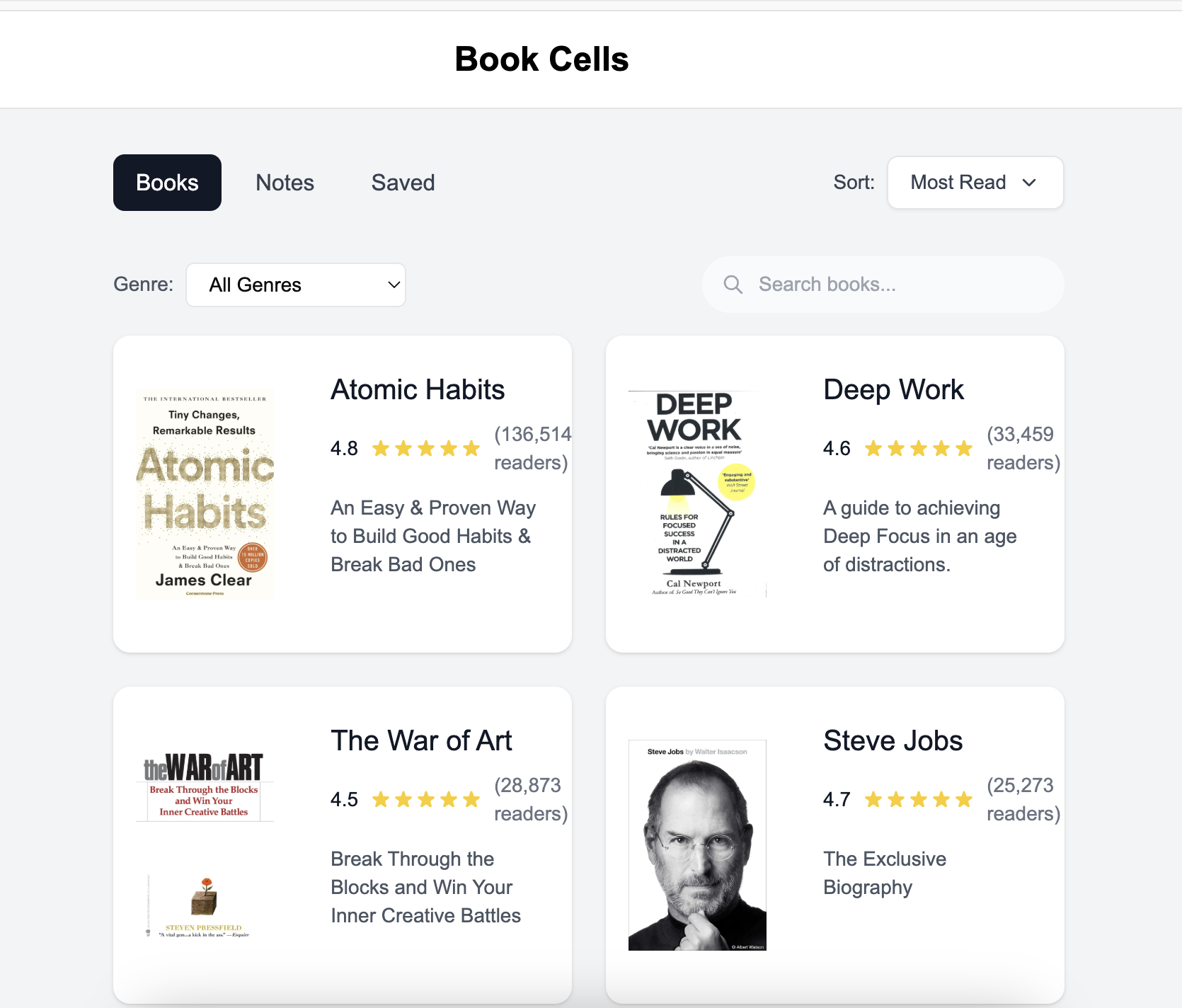 Bookcells