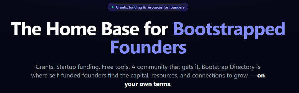Bootstrap Directory preview