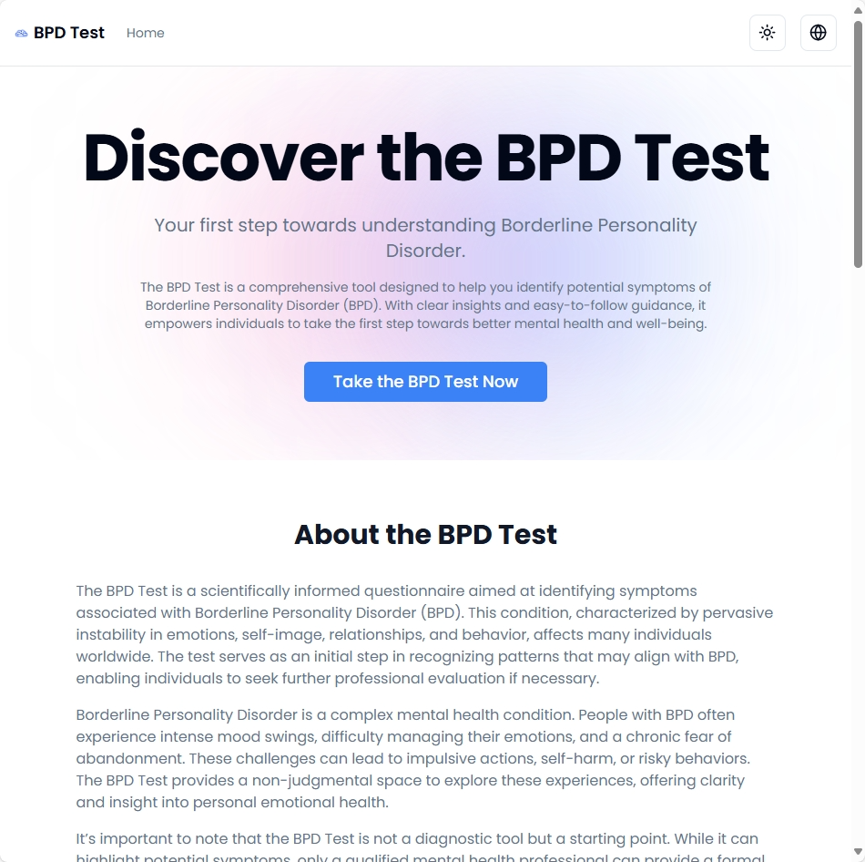 BPDTest