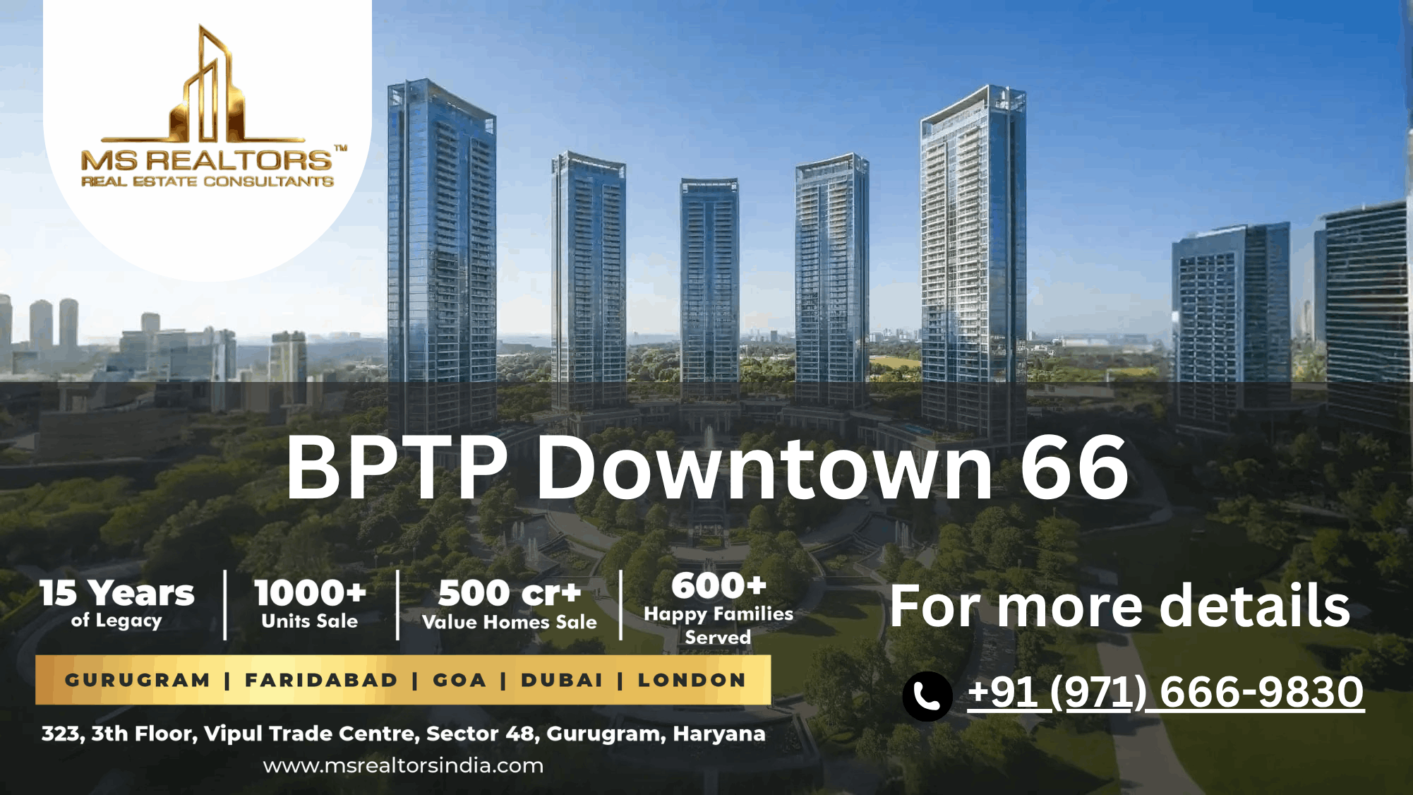 BPTP Downtown 66