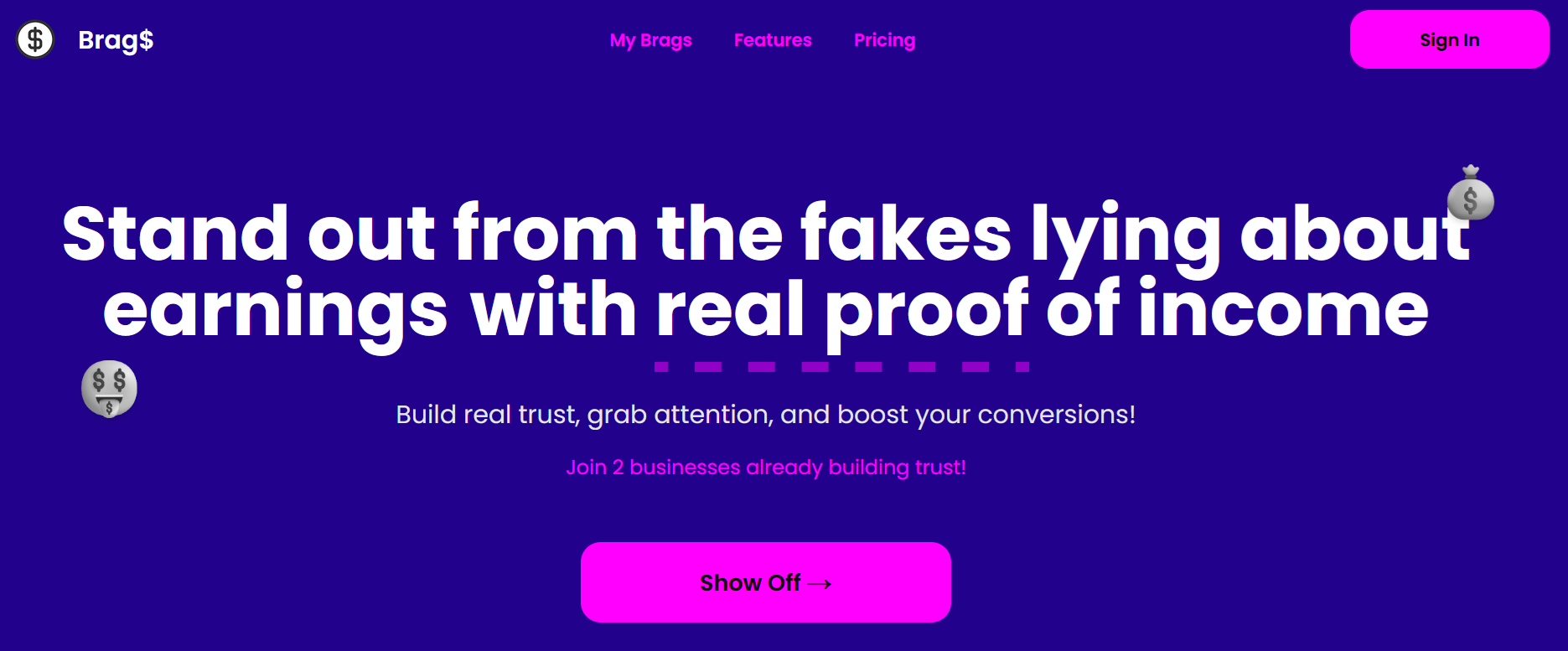 brag space