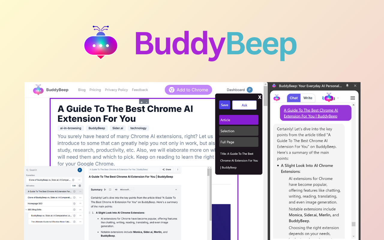 BuddyBeep preview