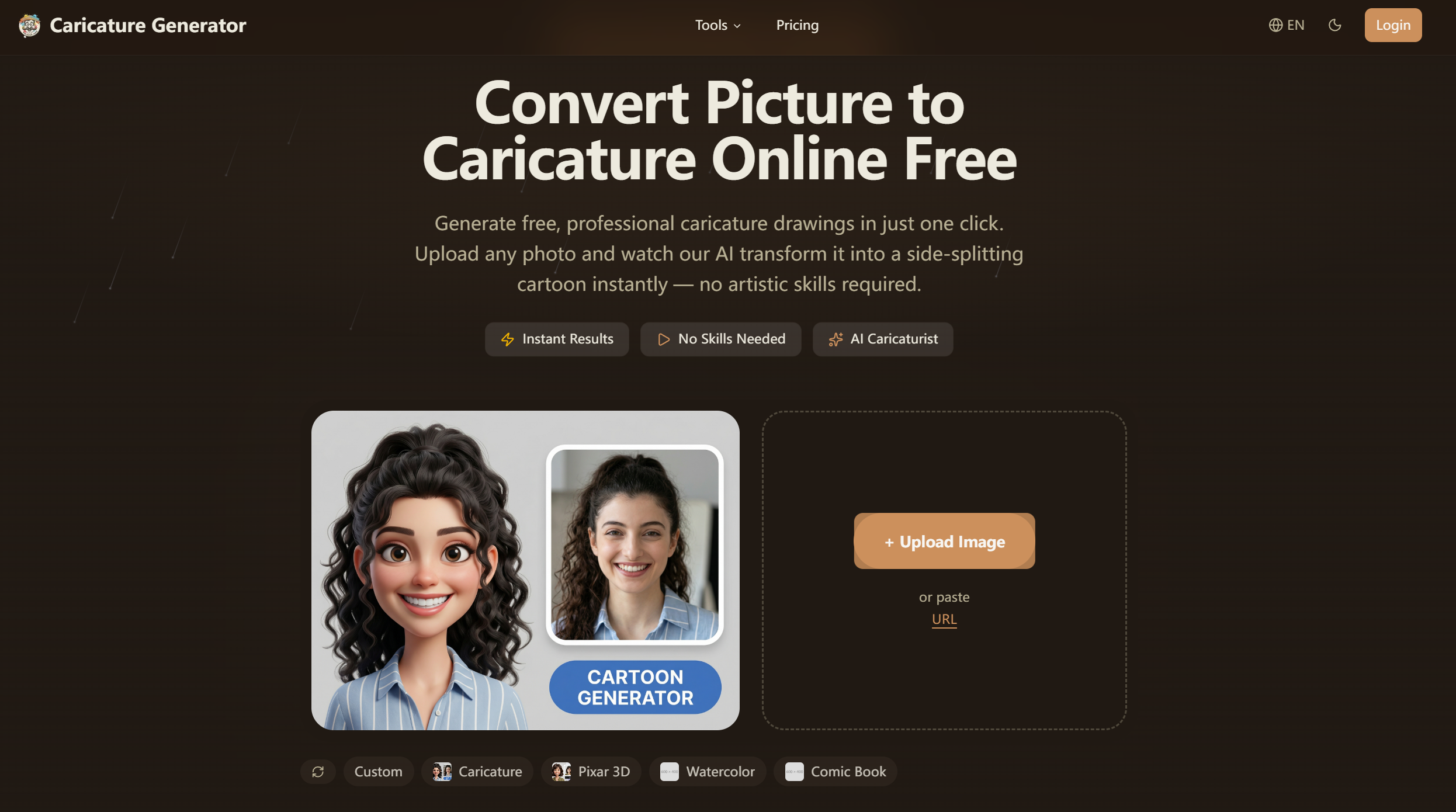 Caricature Generator preview