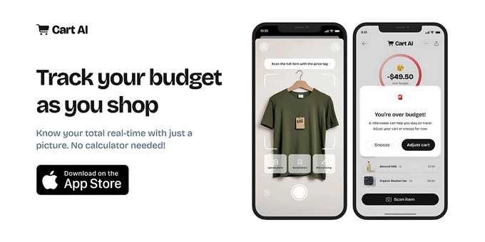 Cart AI: Track Grocery Budget preview