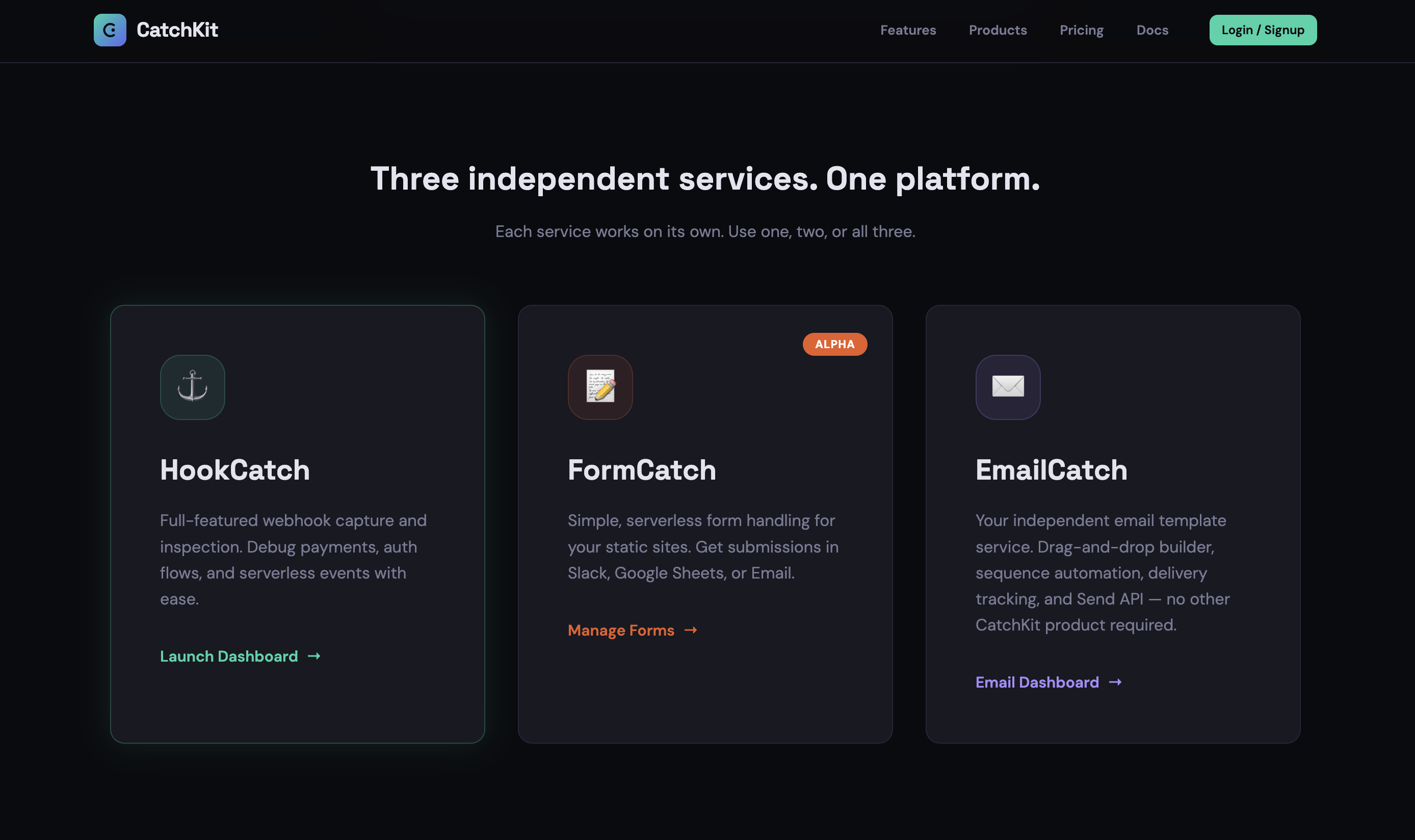 Catchkit product profile on ProductVisit