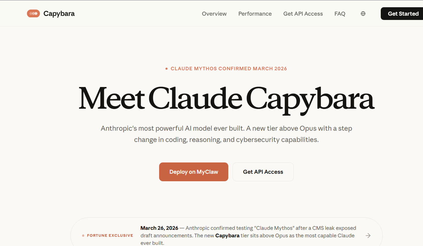 Claude Capybara preview
