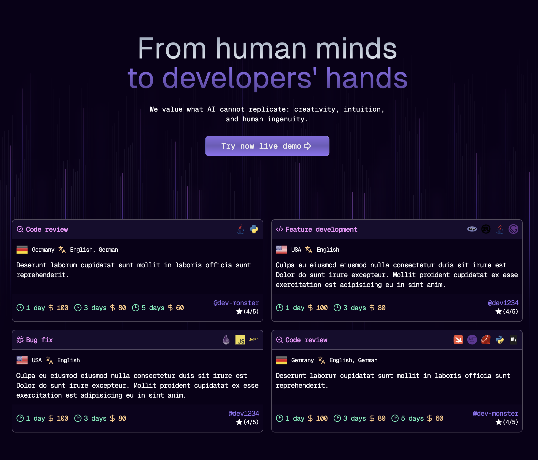 CodeWithHuman product profile on ProductVisit