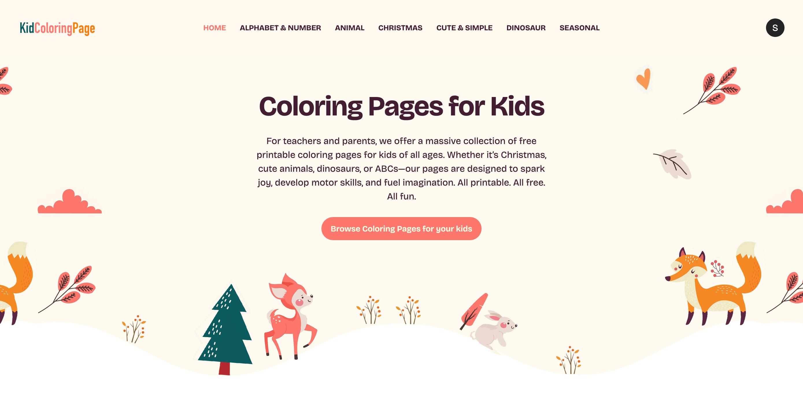Coloring Pages for Kids