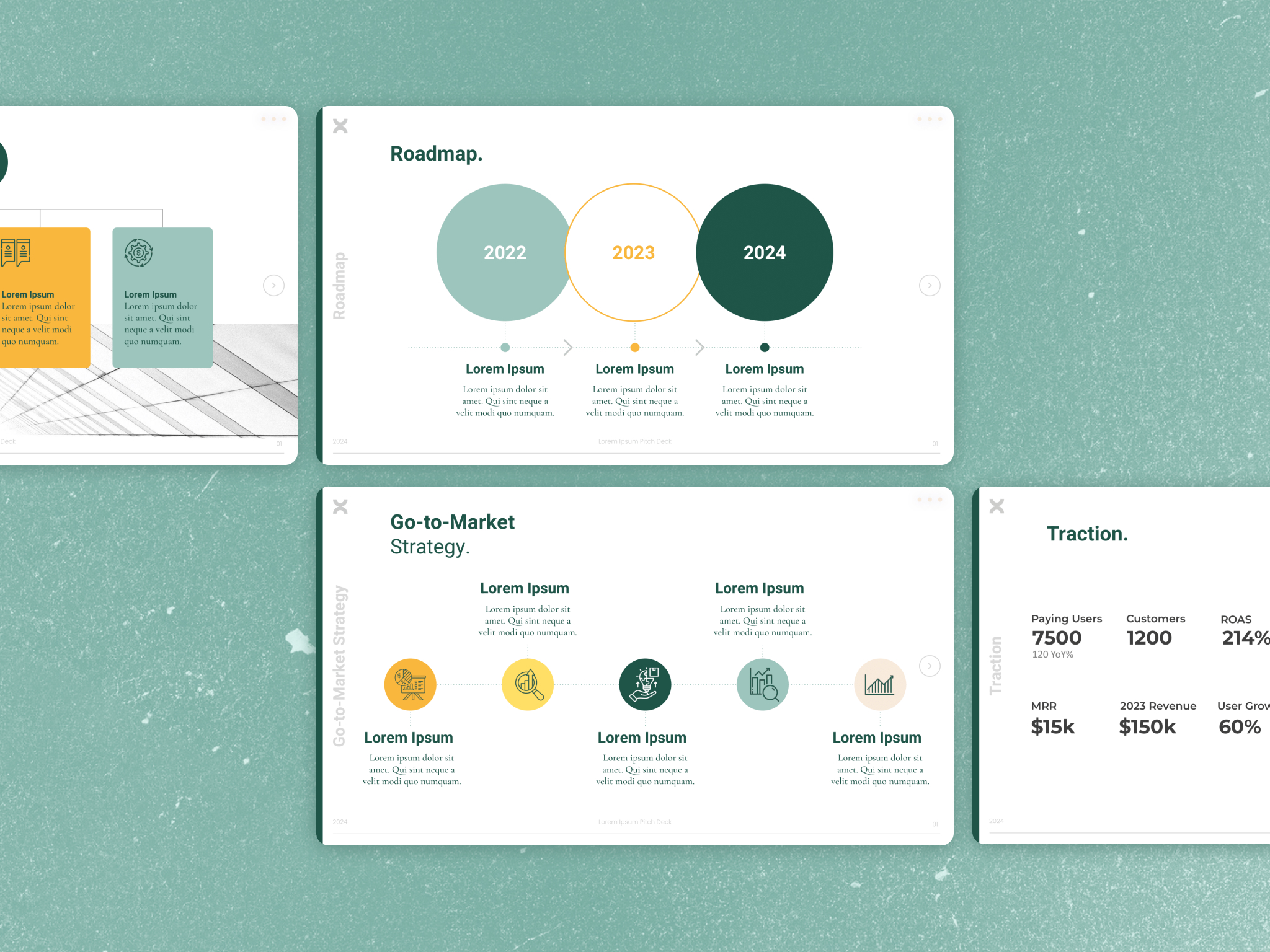Comprehensive Pitch Deck Template