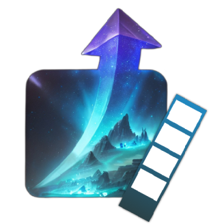Adima AI Photobooth And Enhancer. logo